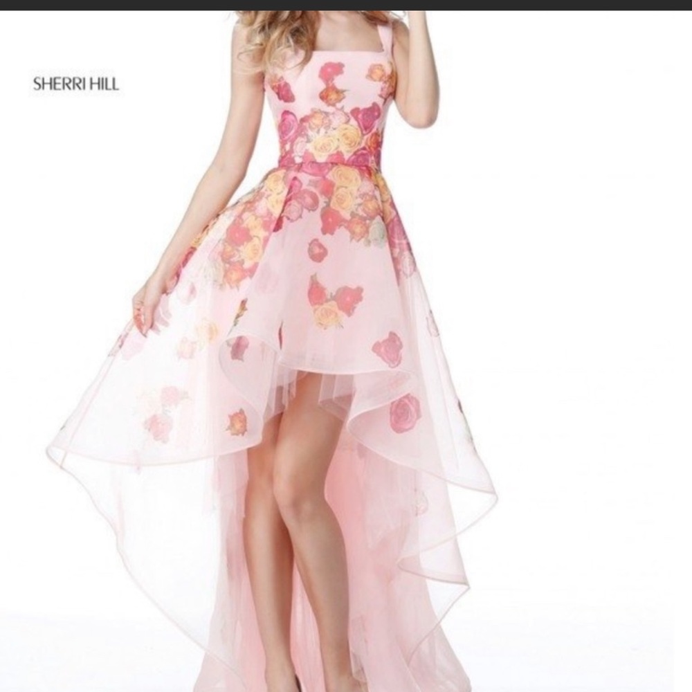 Sherri Hill High Low Prom Pageant Fun Fashion Size 2 Regalia